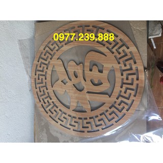 Chữ tròn trang trí bàn thờ