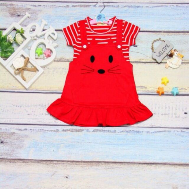 Hàng Việt Nam chất lượng cao, xuất khẩu Set đầm bé gái thương hiệu Beekids
