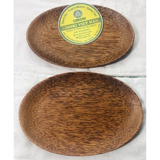 Dĩa Gỗ Dừa Hình Ovan