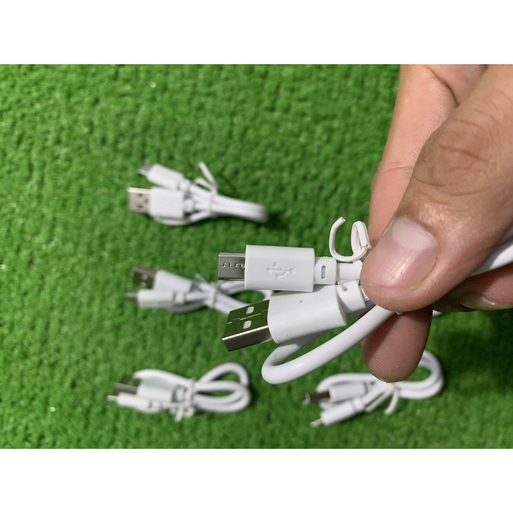 Dây Sạc Micro ngắn 30 cm( dùng cho sạc dự phòng)