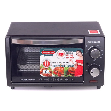 Lò nướng điện SUNHOUSE 10L đa năng SHD4206 công suất 1000W