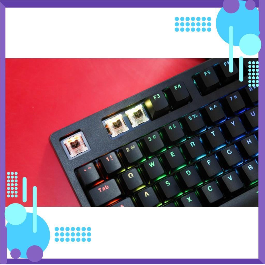 Bàn phím cơ Gaming Edra EK387 Led RGB/ Rainbow  - Chính hãng BH 24 tháng
