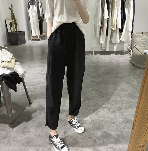 Quần Dài Lưng Cao Ống Rộng Phong Cách Vintage | BigBuy360 - bigbuy360.vn