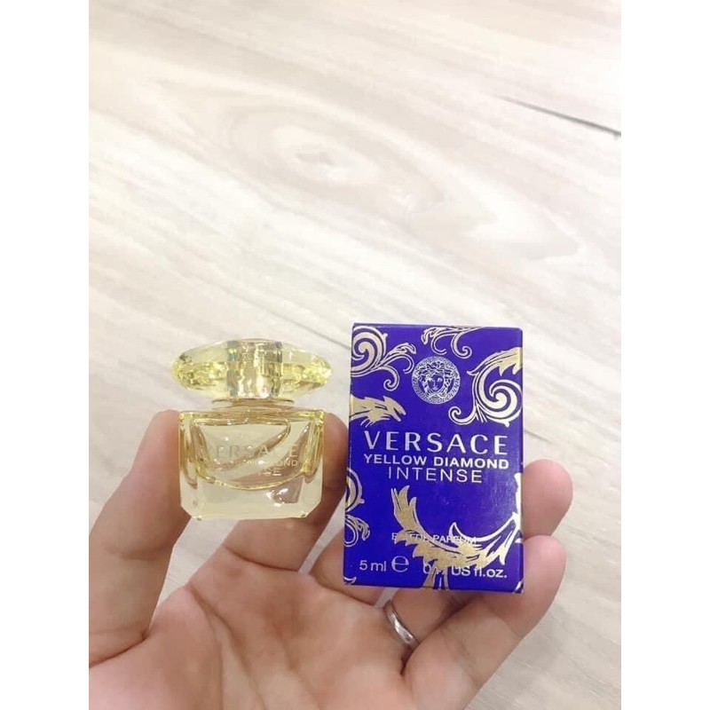 [HÀNG HIẾM] nước hoa versace yellow diamond intense mini 5ml 🌸 nổi bật- sang trọng🌸