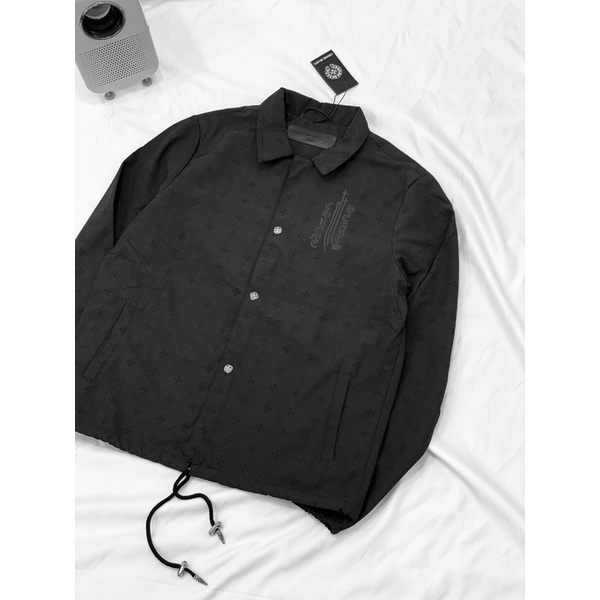 Áo khoác unisex logo Chrome Hearts chất liệu cao cấp thời trang phong cách