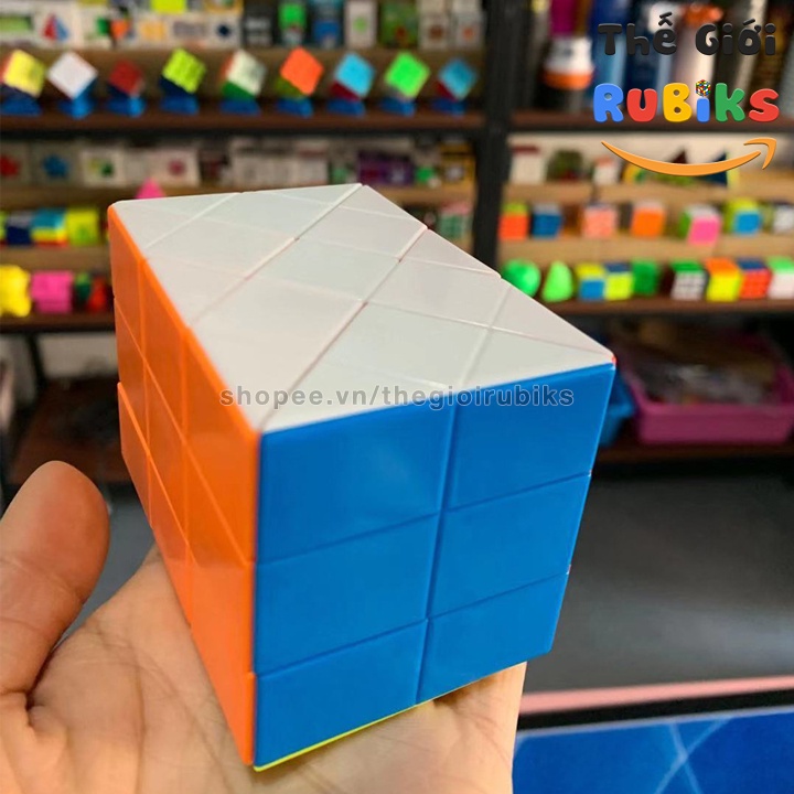 Rubik YiSheng Case Cube Ancient Fisher 3x3x3 - Rubik 3x3 Biến Thể 6 Mặt.