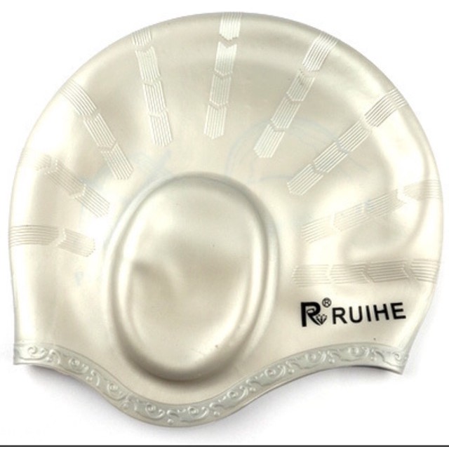 Mũ bơi che tai Silicone siêu bền Ruihe_Mũ bơi che tai Ruihe