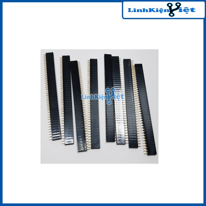 Thanh Jump Cái Đơn 1x40P 2.54mm ( Đen )