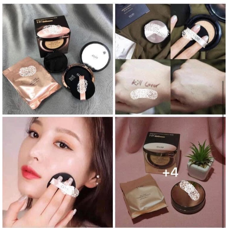 Set Phấn Nước Phấn nước “ All in one” Clio Kill Cover Founwear Cushion XP (SPF 50/PA+++) | BigBuy360 - bigbuy360.vn