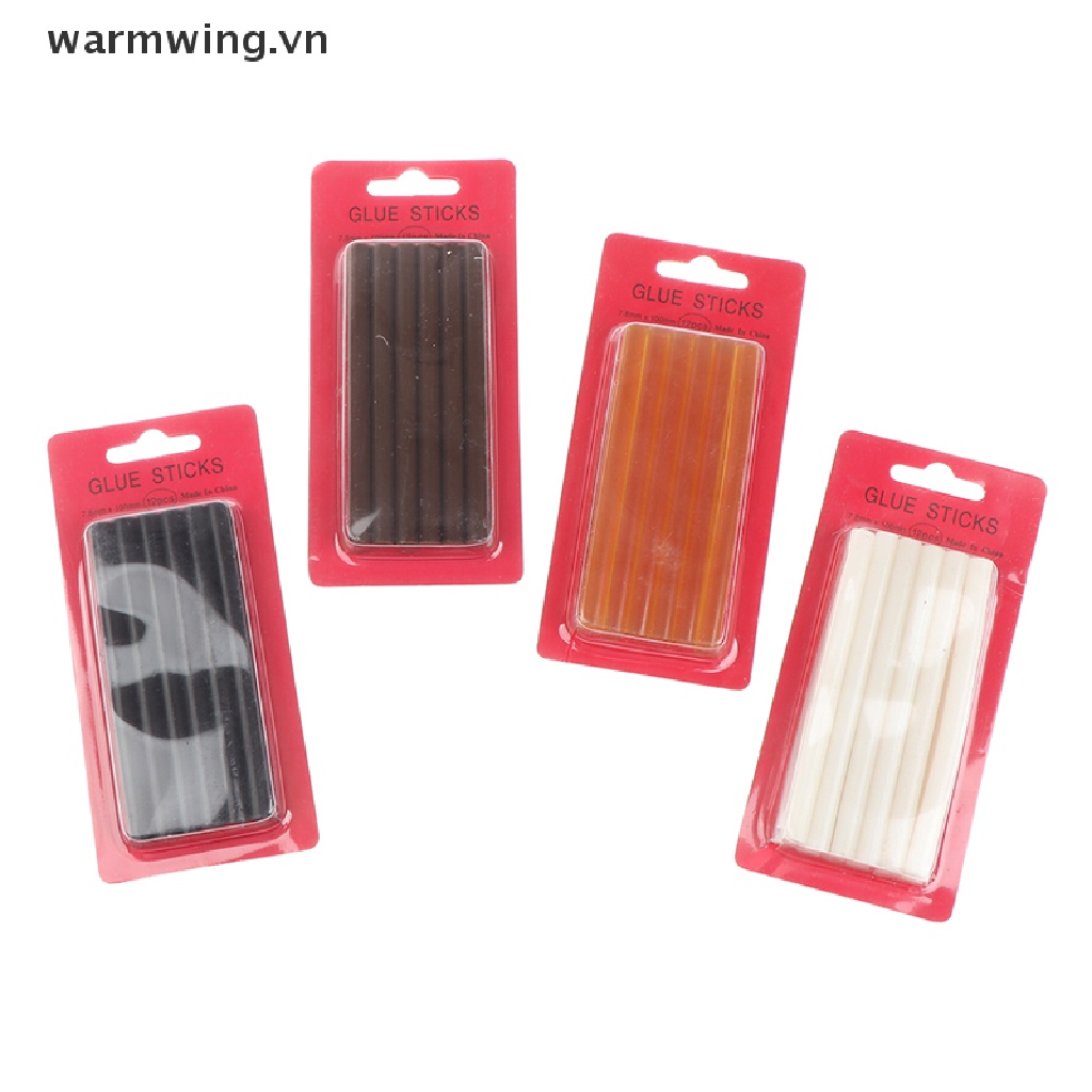 Set 12 Thanh Keo Dán Nối Tóc Chống Trượt Tiện Dụng