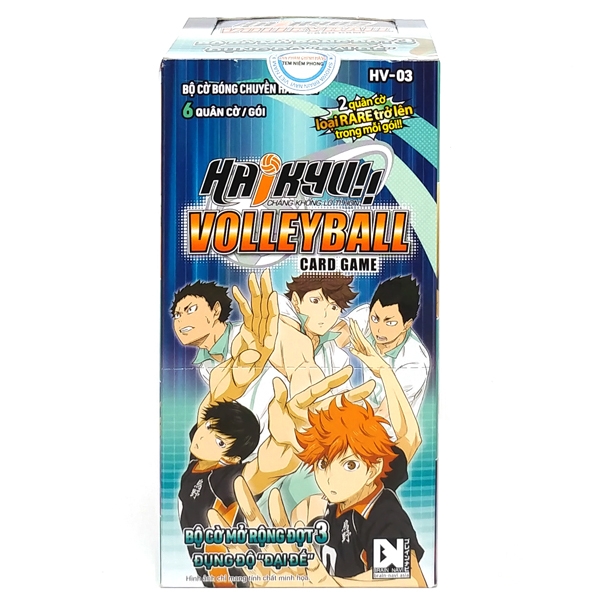 Bộ Cờ Bóng Chuyền Haikyu!! Hộp Cờ Mở Rộng Đợt 3 - Đụng Độ &quot;Đại Đế&quot; HV-03