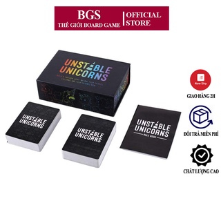 Trò Chơi Unstable Unicorns, Kỳ Lân Bất Định 135 Lá Bài Tiếng Anh