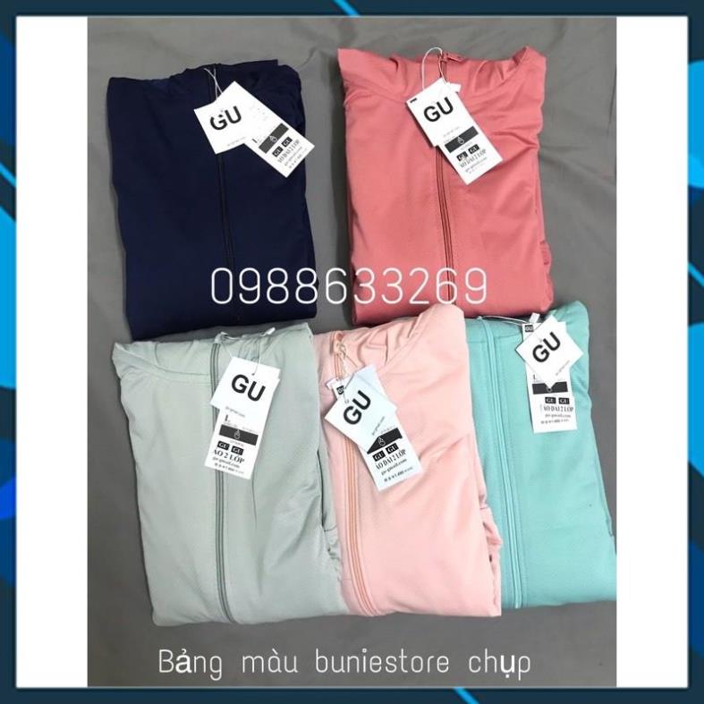 [Áo 2 lớp loại 1 xuất dư]Áo chống nắng 2 lớp toàn thân Gu cao cấp 2021 TKS1