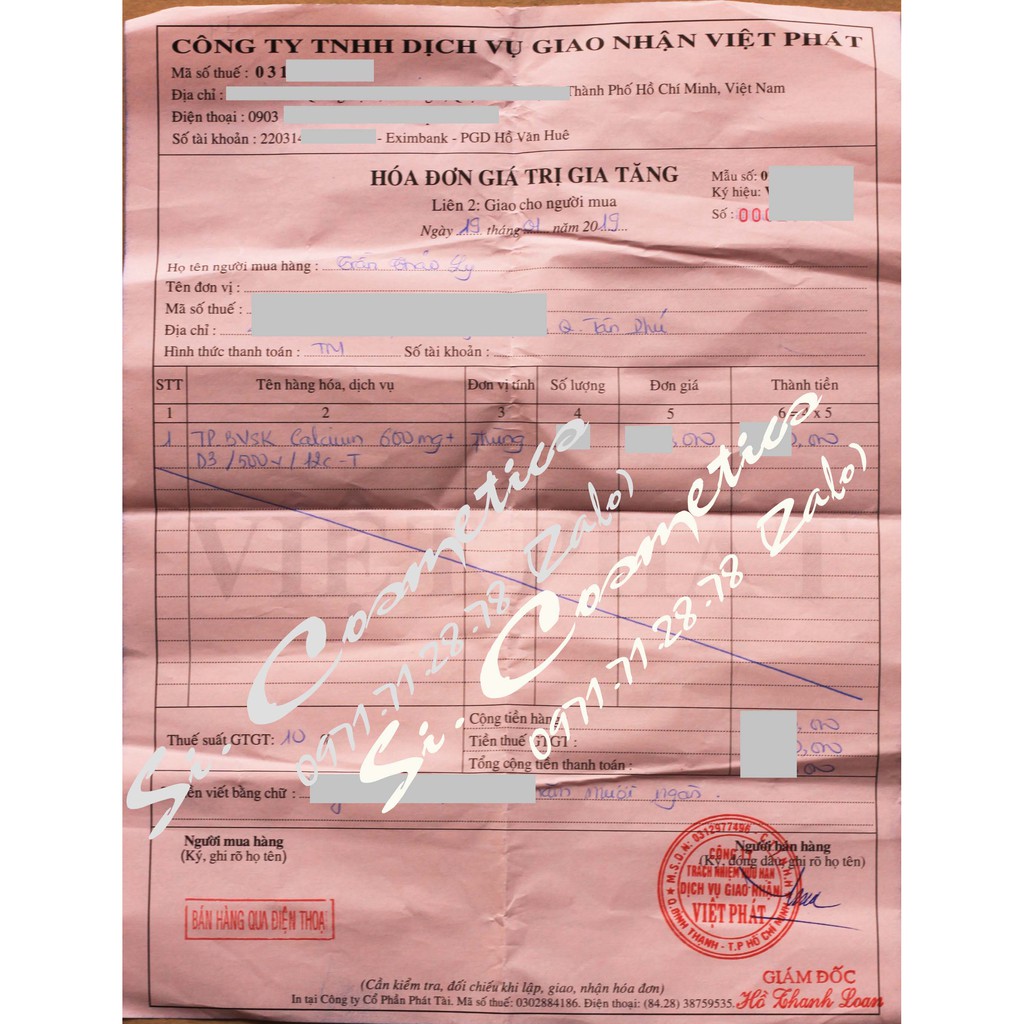 Viên uống Canxi Kirkland Calcium 600mg + D3