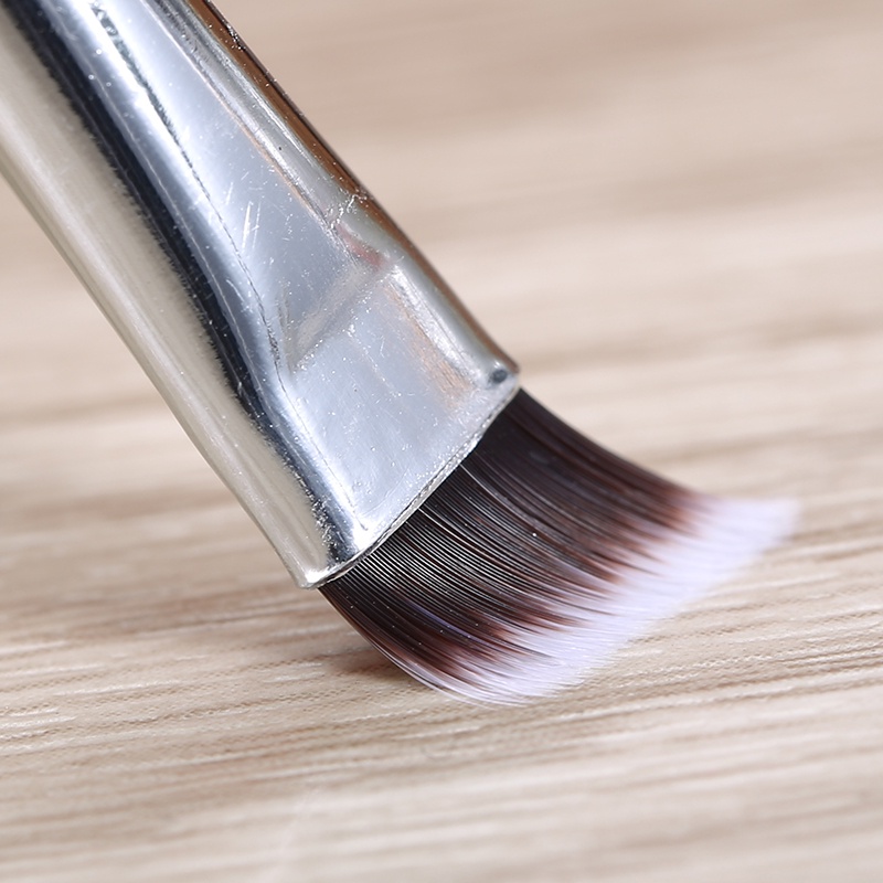 [Hàng mới về] Cọ trang điểm lông mày chuyên nghiệp với tay cầm bằng gỗ