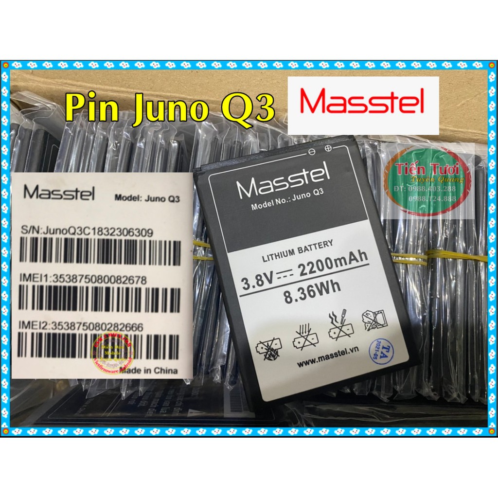 Pin Juno Q3 Masstel
