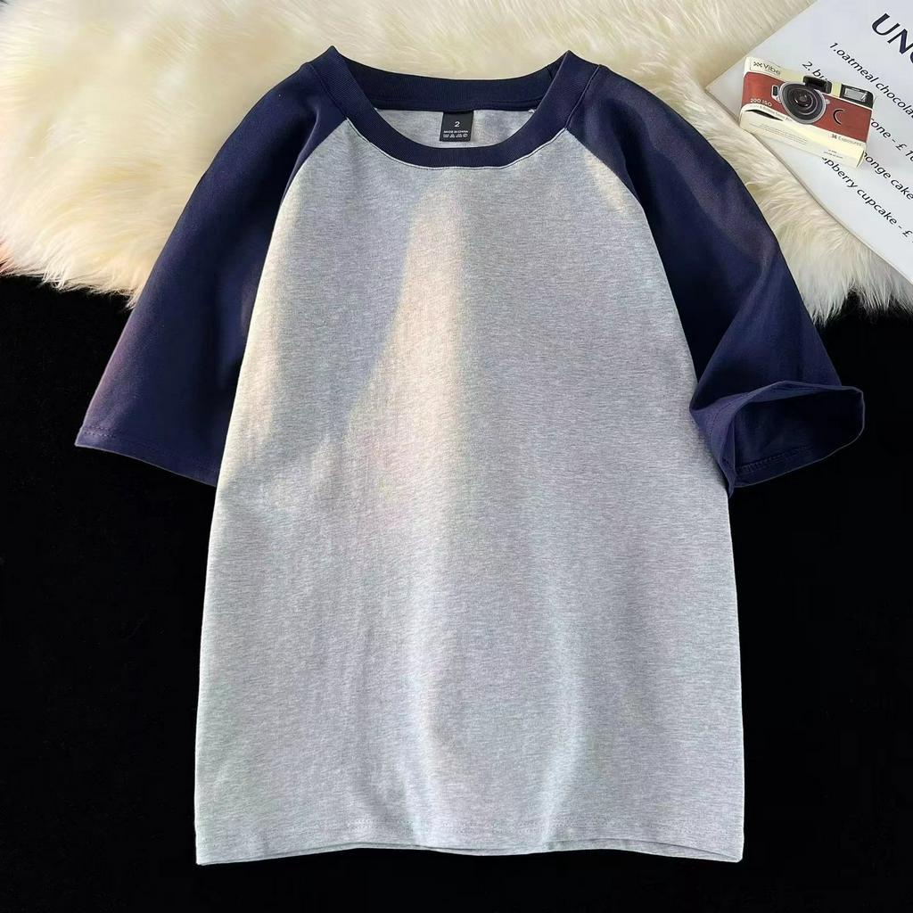 Áo Thun raglan Hàn Quốc 9 Màu Sắc Chọn Lựa Chất Liệu cotton Cao Cấp