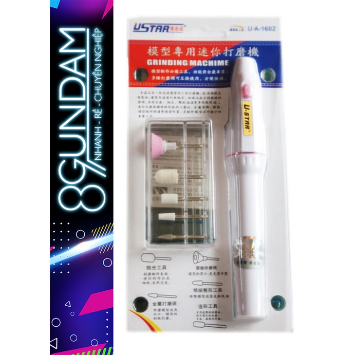 Máy mài chà nhám khoan cầm tay Ustar UA-91602