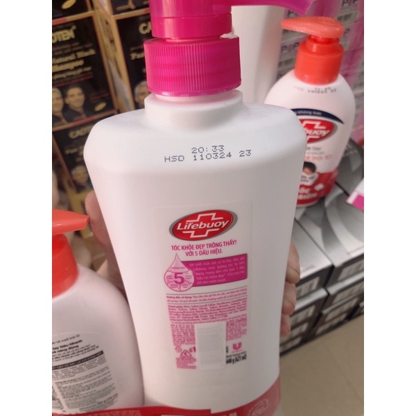 Dầu gội Lifebouy mềm mượt, óng ả 640g