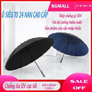 sp263 ô dù 24 nan siêu to có quai đeo