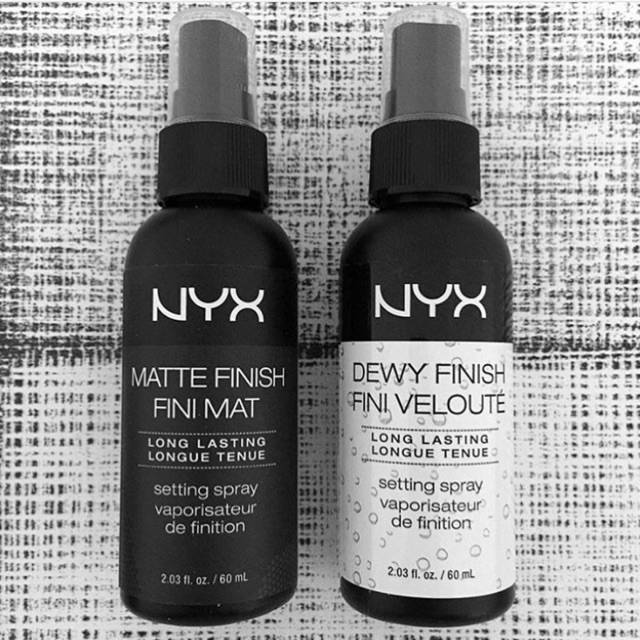 xịt MAKEUP SETTING SPRAY NYX #DEWY FINISH -#MATTE FINISH | BigBuy360 - bigbuy360.vn