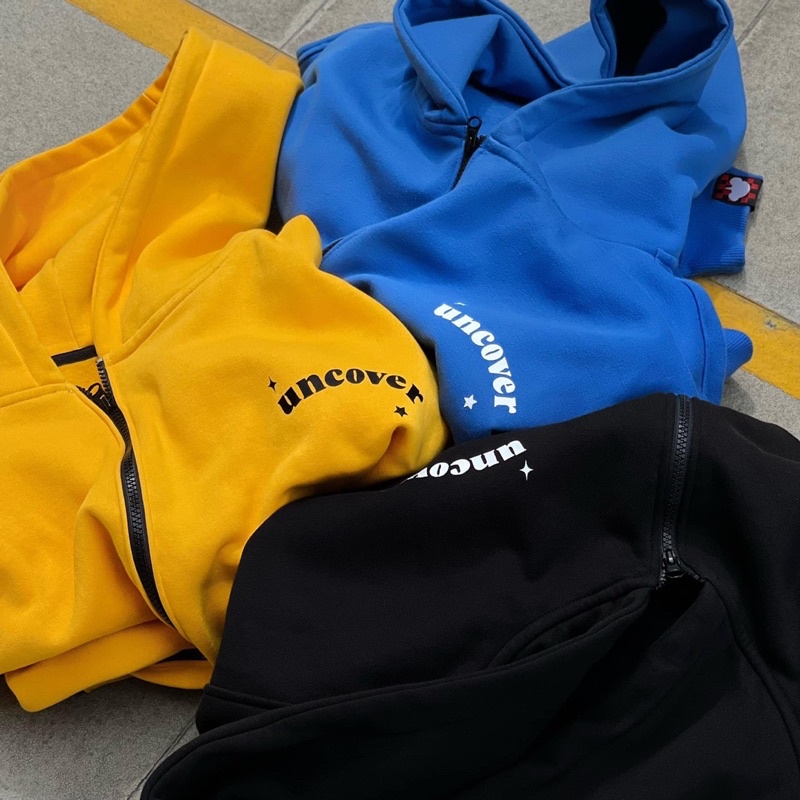 Áo HOODIE ZIP STAR - /UNCOVER/