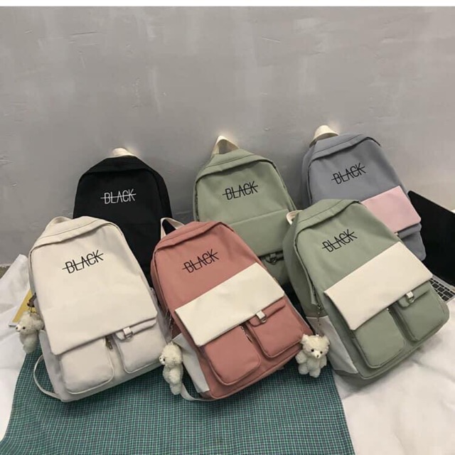 Balo Black Thời Trang