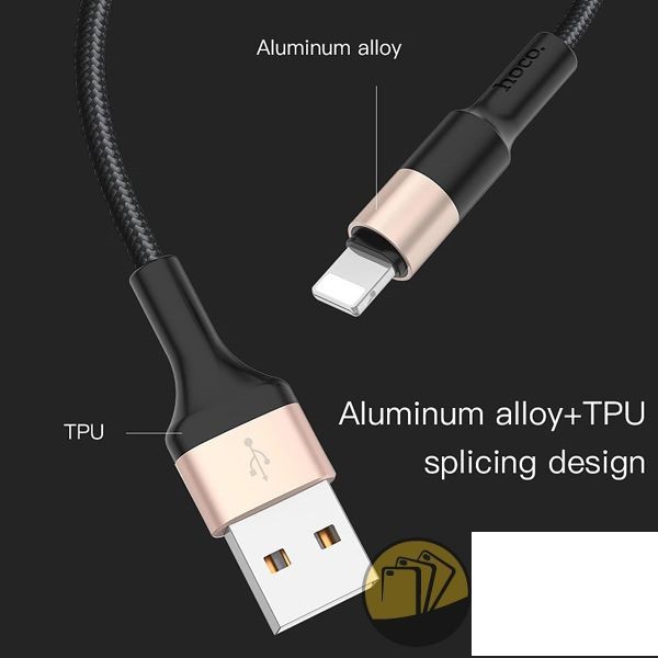 Cáp sạc iPhone cổng lightning Hoco. X26