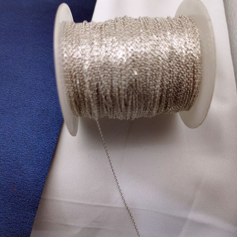 Phụ Kiện Kẹp Tóc Dạng Chuỗi Hạt Mạ Vàng 0.8mm Chịu Nhiệt Độ Cao Diy