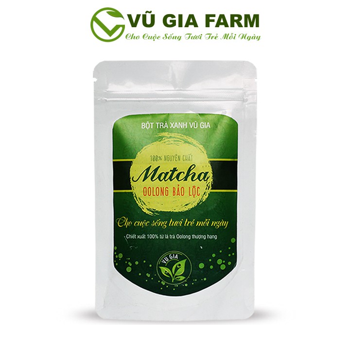 [Mã LTBAUAB14 giảm 7% đơn 99K] Bột Matcha Sấy Lạnh Nguyên Chất Vũ Gia (50g/túi)