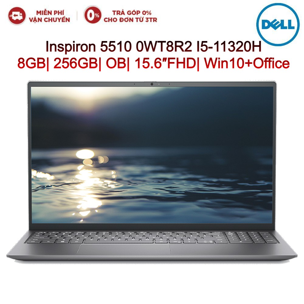 Laptop DELL Inspiron 5510 0WT8R2 I5-11320H|8GB|256GB|OB|15.6″FHD|Win10+Office | WebRaoVat - webraovat.net.vn