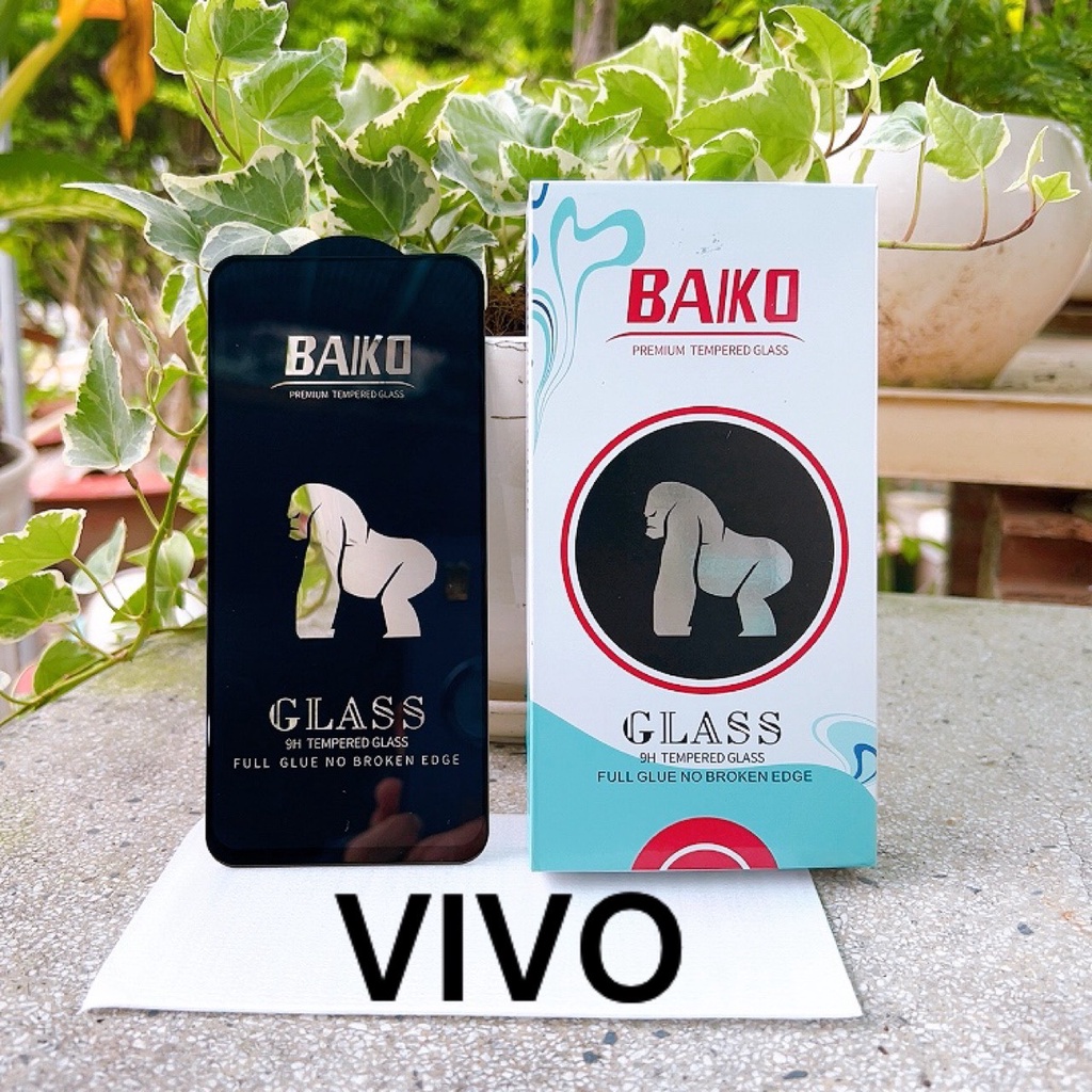 Cường Lực Full Màn - BAIKO KINGKONG Vivo V23E/Y01/Y02S/Y55/Y91(1814)-Vivo Y91c(1820)-Vivo Y93-Vivo Y1s(2015)/S1 PRO