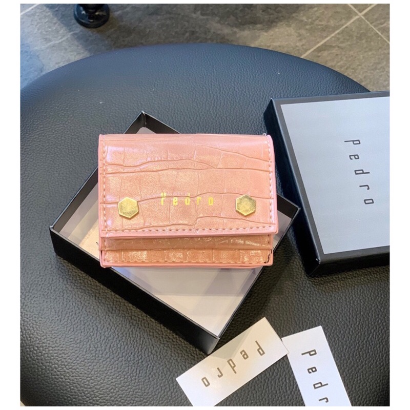 Ví mini ví ngắn cầm tay sang trọng full box hàng nhập loại 1 full box VIPRO01