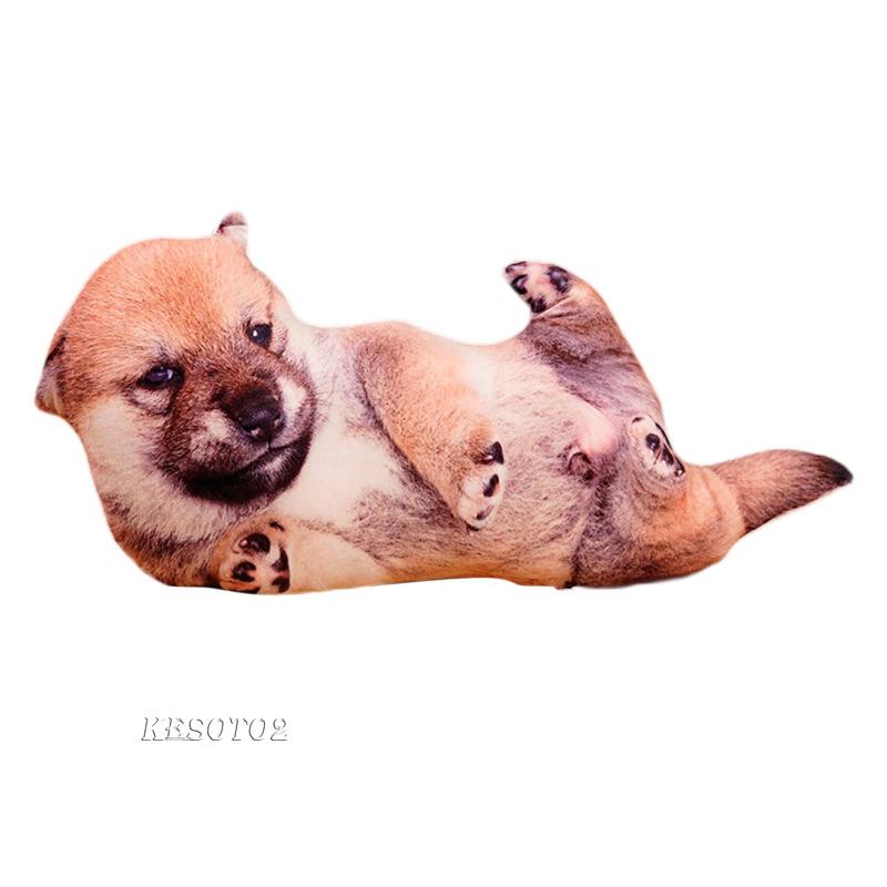 Bộ 2 Thú Nhồi Bông Hình Chú Chó Đáng Yêu Trang Trí Nhà Cửa