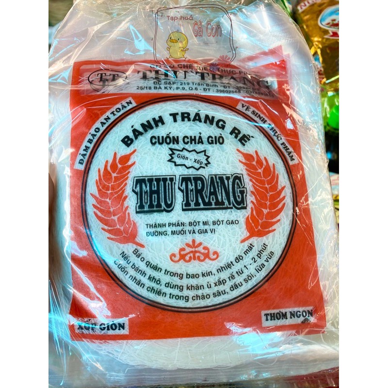 Bánh tráng rế cuốn chả giò