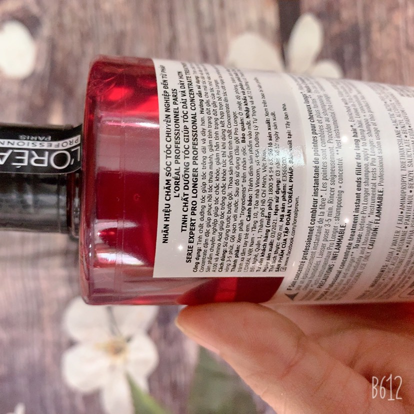 Tinh chất dưỡng tóc giúp tóc dài và dày hơn Loreal Pro Longer 400ml