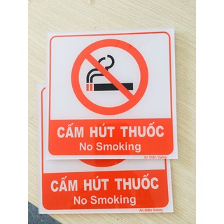 BIỂN BÁO CẤM HÚT THUỐC