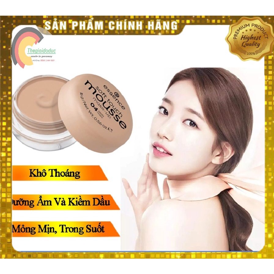 [CHÍNH HÃNG] Phấn tươi Mousse Essence của Đức, Nguyên liệu tươi không chất bảo quản