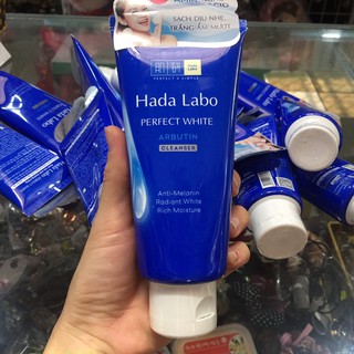 Kem rửa mặt dưỡng trắng Hada Labo Perfect White 80g