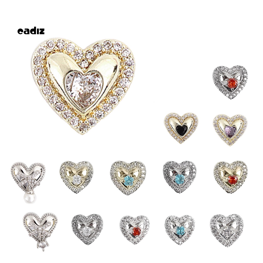 Phụ Kiện Trang Trí Móng Tay 3D Đính Đá Chuyên Dụng