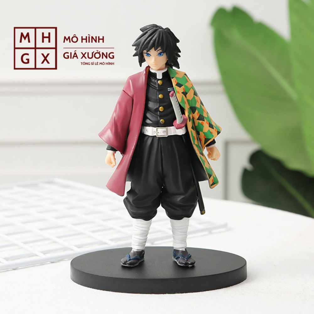 Mô hình Kimetsu No Yaiba figure Demon Slayer Tomioka Giyuu cao 15 cm - figure thanh gươm diệt quỷ