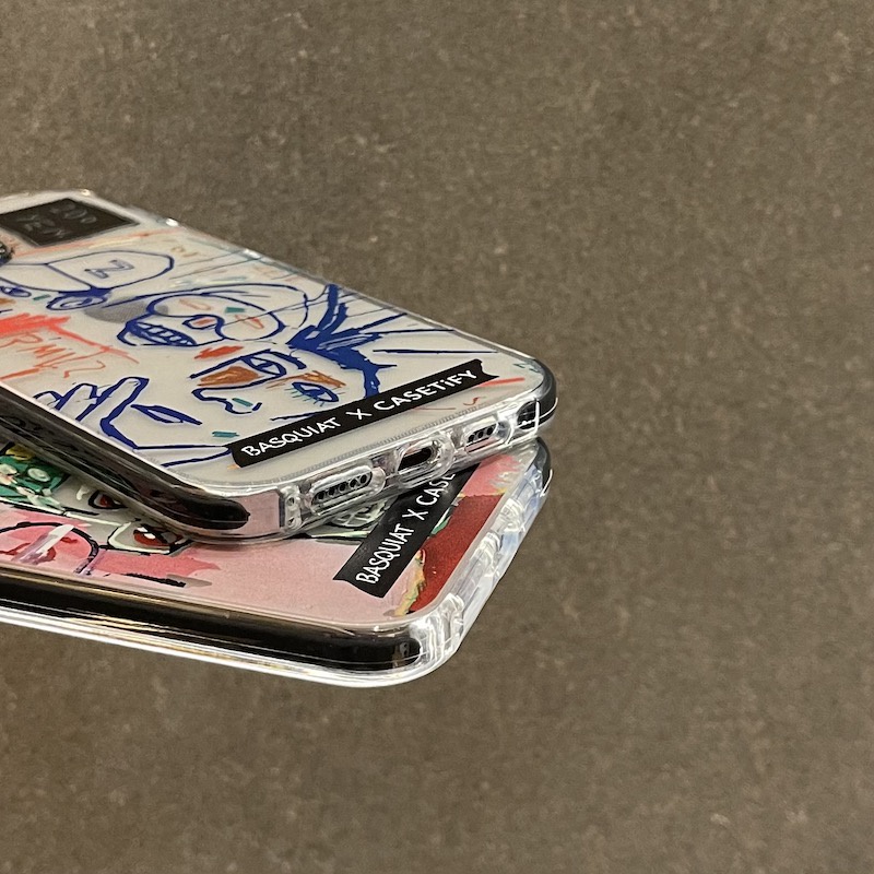Ốp Điện Thoại Trong Suốt Họa Tiết Nghệ Thuật Basquiat Cho iPhone 15 14 13 12 11 Pro Max Mini X XS XR 6 6s 7 8 Plus