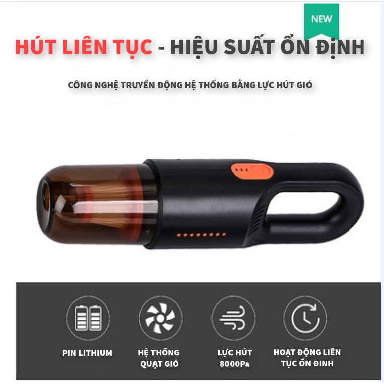 Máy hút bụi cầm tay không dây đa năng gia đình- Hút sạch mọi vị trí, có thể tháo rời [BH Chính hãng] A031 | BigBuy360 - bigbuy360.vn