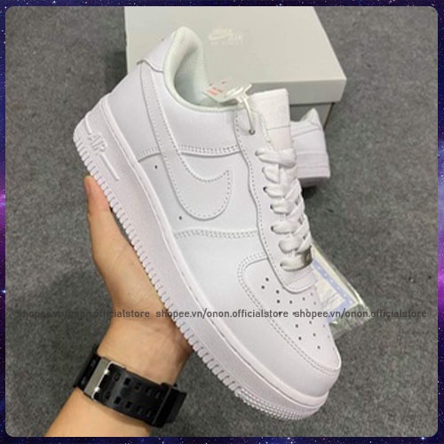 Giày thể thao sneaker Air Force 1 (AF1) Full Trắng cực hot dành cho nam nữ