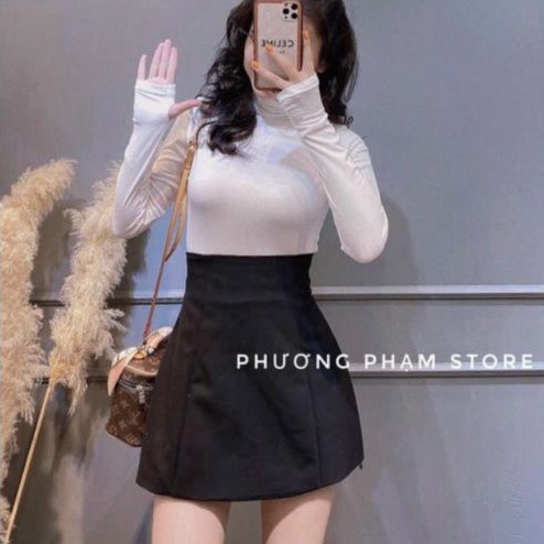 Chân váy chữ a tuyết mưa thêu con ong siêu xinh (Có may lót trong)