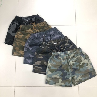 Quần Short Lính Nữ Lưng Thun