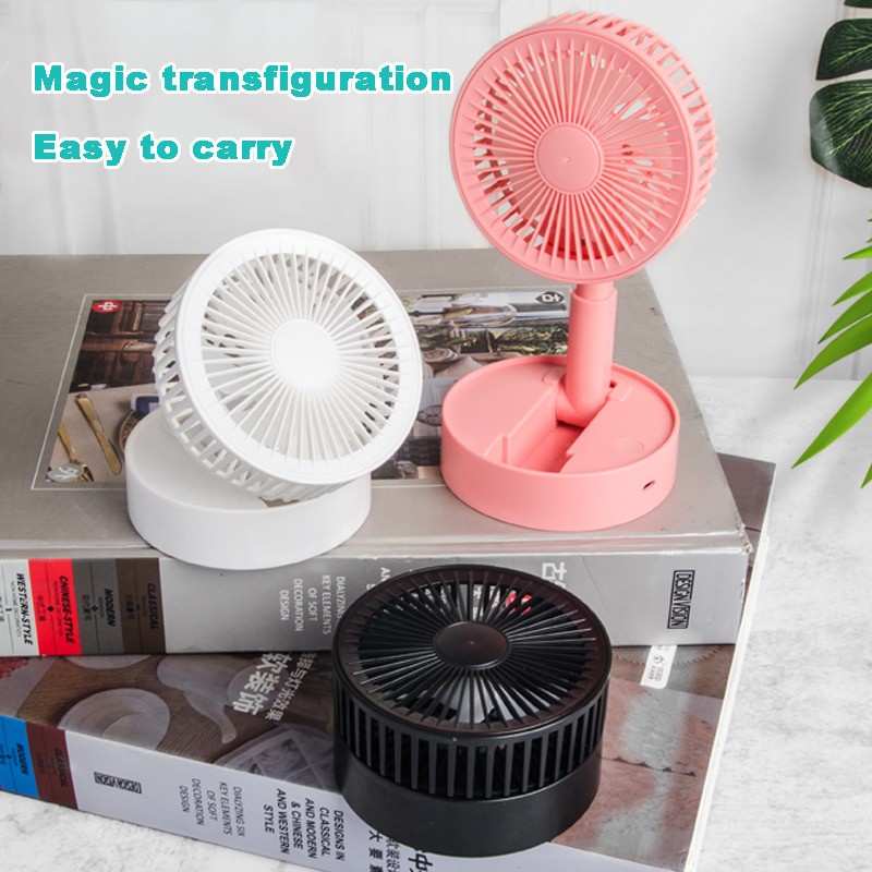 🌥️FREESHIP🌥️Quạt Mini Để Bàn Sạc Tích Điện Gấp Gọn USB Fan A9, Siêu Tiện Dụng Cho Mùa Hè 2021