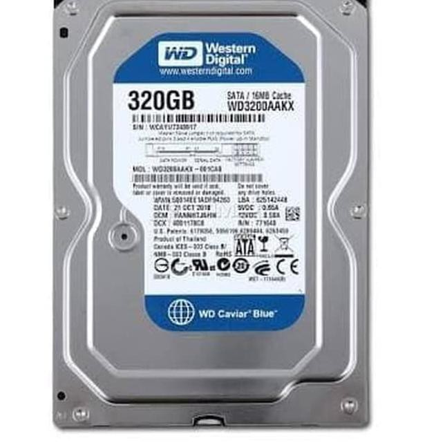 Ổ Cứng Hdd Wd 320gb 3.5 "