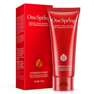 Sữa Rửa Mặt Lựu Đỏ One Spring