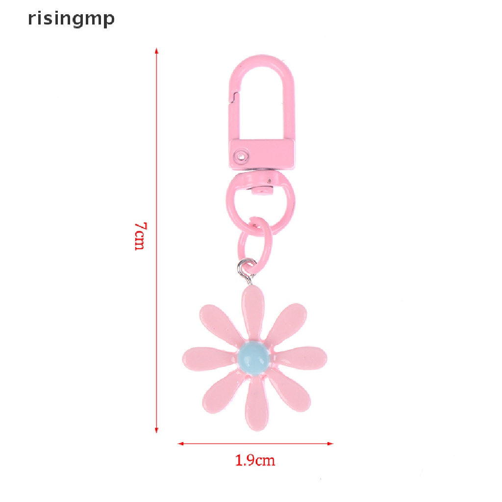 Móc Khóa / Túi / Tai Nghe Bằng Resin Họa Tiết Hoa Hoạt Hình ♨Hot